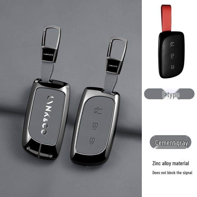 Lynk & Co 900 Schlüsselanhänger Mod Kit für 2025 Z20 Neue Energie Z10 - Metallschließe Schale für Herren