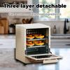 15L Electric Oven For Household Large Capacity Baking And Steaming Double Layer Fully Automatic Household Microwave Oven