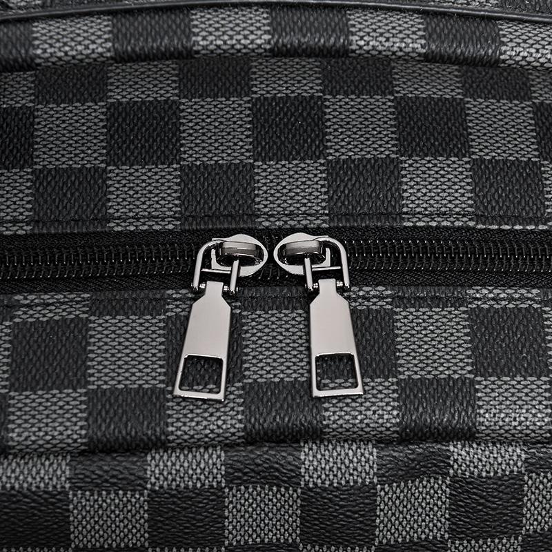 Men's Business Backpack Professional Slim Design for Office Work Commuting Laptop Tablet Organizer Portable Bag