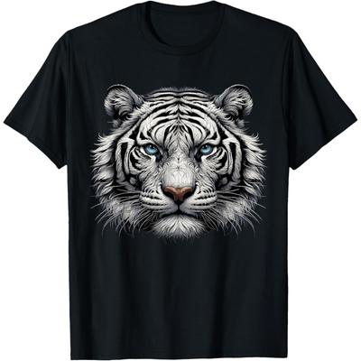 White Bengal Tiger Animal T-Shirt