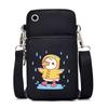 Casual mobile phone bag cute printing new messenger bag Korean version versatile small bag vertical change bag