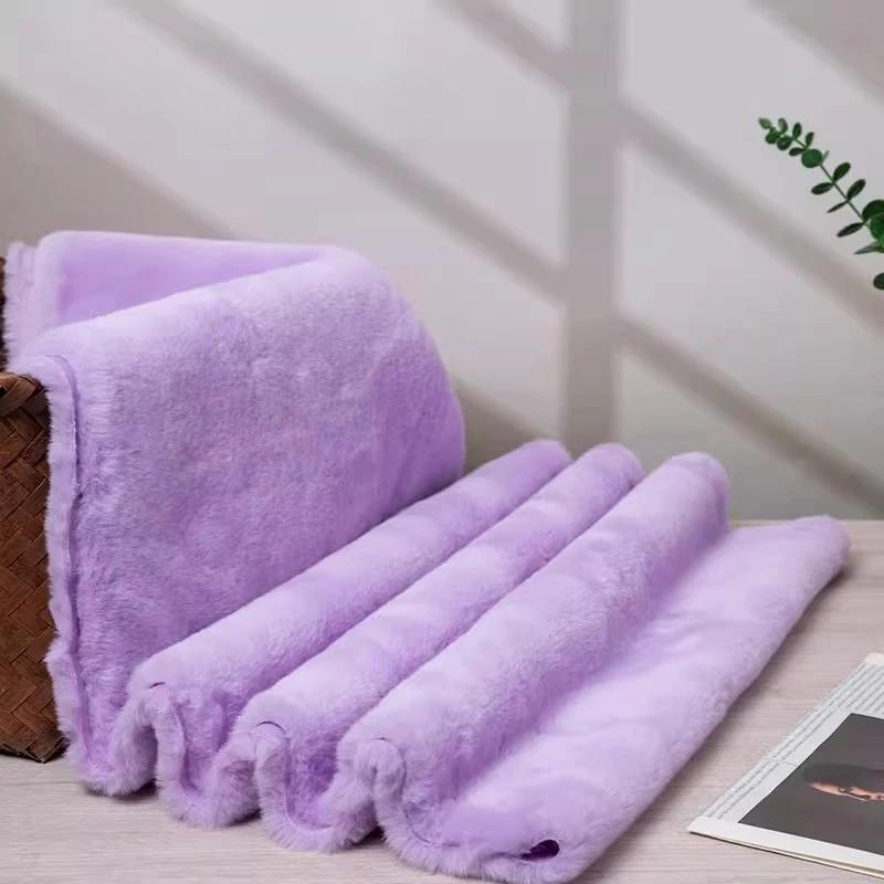 Thickened Plush Fabric 12mm Encrypted Imitation Rex Rabbit Fur Fabric Short Plush Counter Background Fabric, Clothing Fabric
