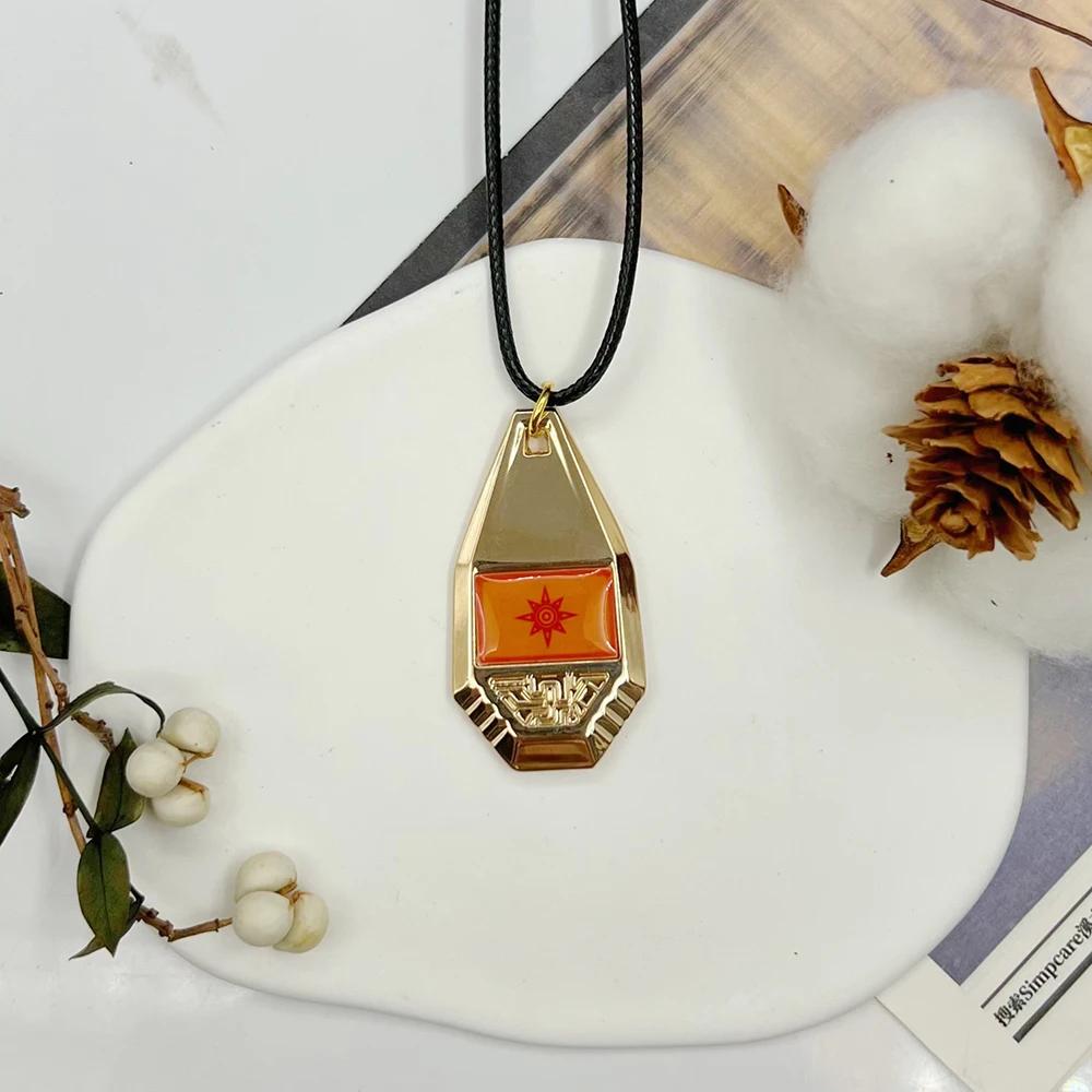 Anime Digimon Adventure Cosplay Necklace Digital Monster Unisex Tag Crest Badges Pendant Choker Jewelry Accessories Gift