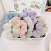 3pcs Solid Plush Large Intestine Hair Loop Scrunchies for Women Elasticity Hair Loops Fashion Hair Accessories