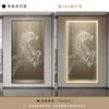 Modern Porch Art Decoration Painting Led Light Mural Light Italian Abstract Horse Living Room Corridor Hanging Painting Light