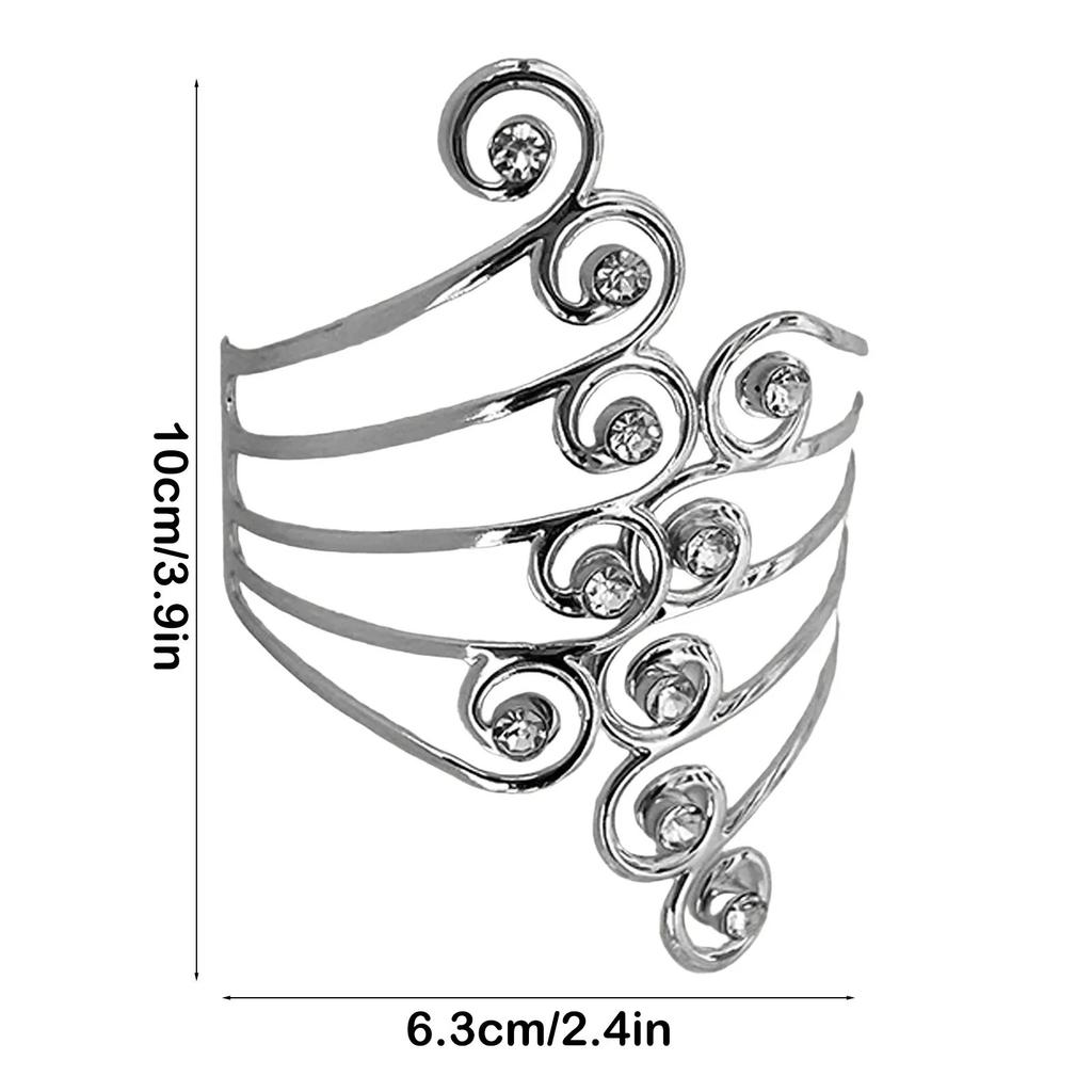 Fasce per Tende in Cristallo Decorazioni per la Casa Tende per Finestre Fermatenda Decorativo per Tende da Finestra Oro Argento