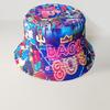 Graffiti Fisherman Hat: Retro, Double-Sided Sun Protection for Men & Women - All-Match Hip-Hop Bucket Style