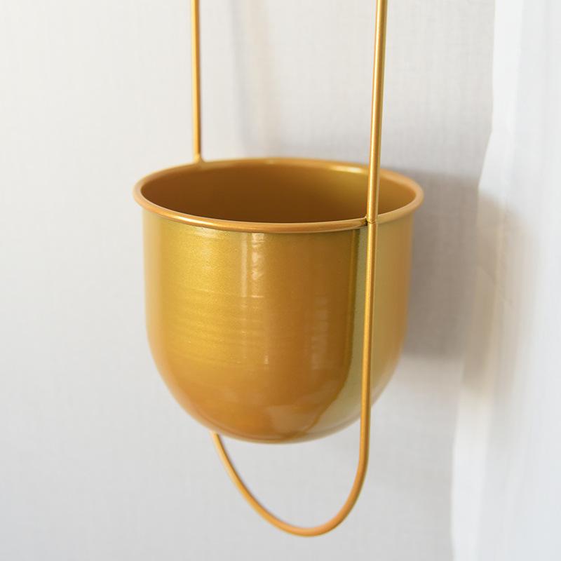 European Wrought Iron Hanging Hydroponic Planter for Spider Plants