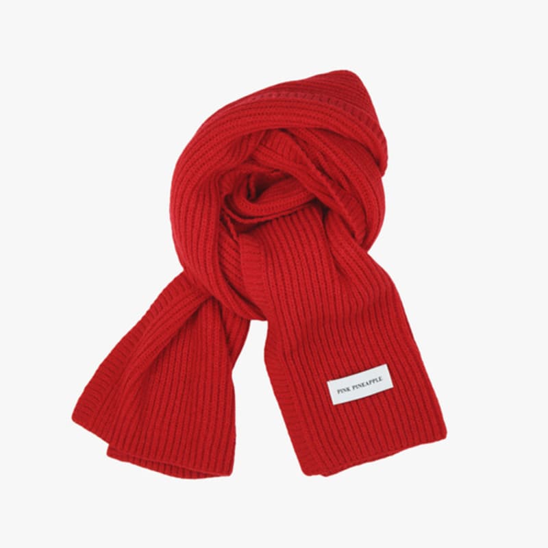 PINK ANANAS BASIC RIPPENSCHAL_ROT