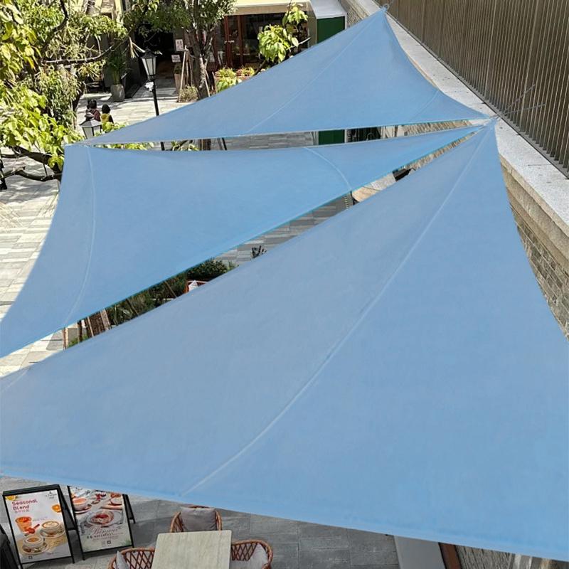Triangle Sun Shade Sail Uv Protection Sunshade Net Waterproof Outdoor Shade Sail Awning Camping Car Tent Yard & Garden Decors