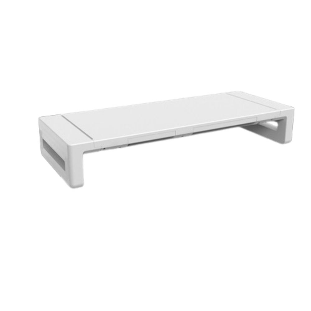 

RGB Lights Monitor Stand Riser with USB USB 3.0 & 2.0 Hub with Storage Drawer Computer Display Stand Phone Holder