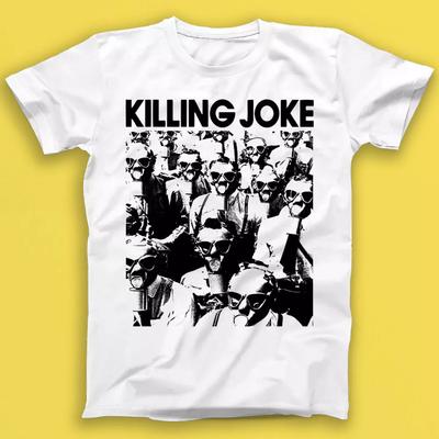 Killing Joke Punk Rock Gas Mask Fire Dances Music Gift Tshirt 2220