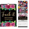 Fxxk It 2025 Calendar Planner For Tiredass Women Newest Christmas New Gift Year