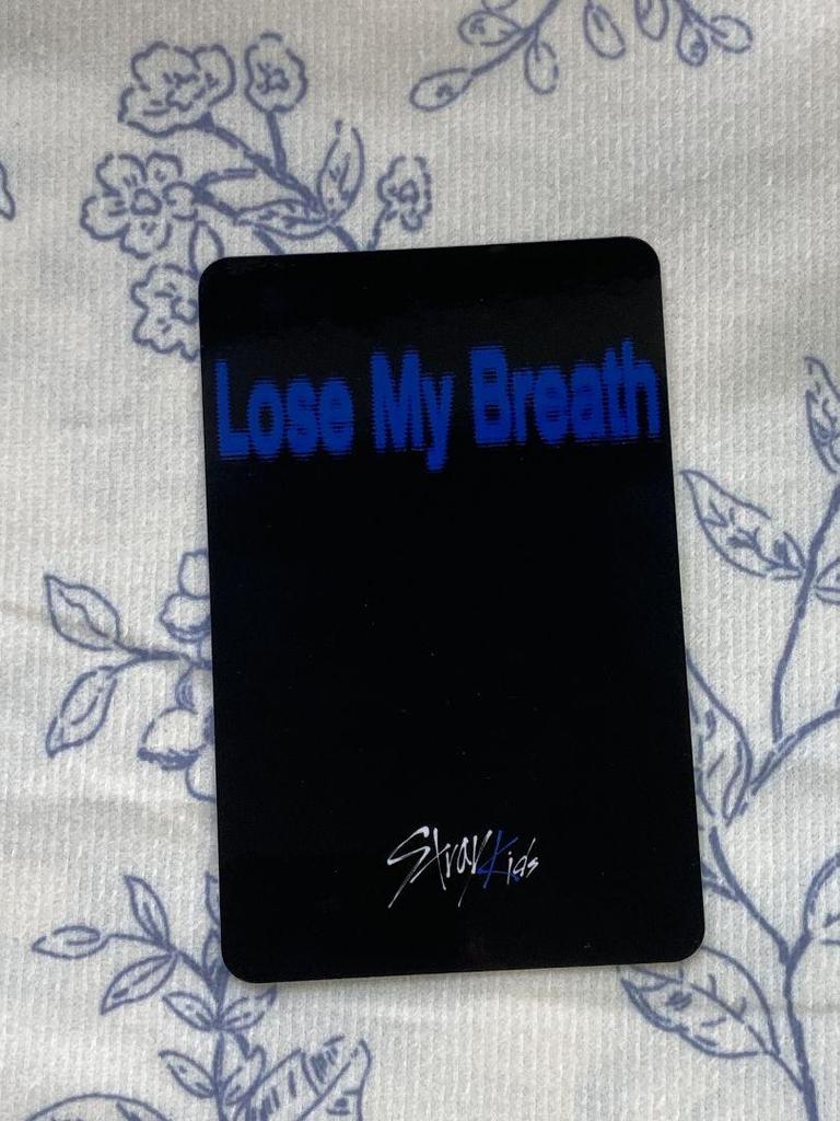 [USED] Stray Kids Lose My Breath Bang Chan Trading Card Stray Kids