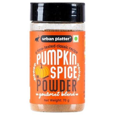 Urban Platter Spezie alla zucca in polvere, 70 g | Miscela classica di spezie calde | Ideale per caffè e dolci da forno