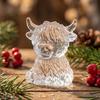 Hochlandkuh Silikon-Eiswürfelform Lebensmittelgeeignet 3D-Form für Whiskey-Cocktails Leicht zu lösend Mini-Kuh Schokoladen-Süßigkeitenformen zum Backen von Gummibärchen Fudge