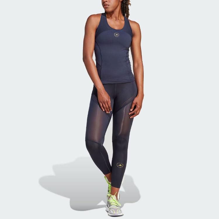 Adidas X Stella McCartney Truepurpose Optime 7/8 Leggings Women Bottoms Legend-Ink-Blue IB6799