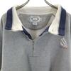 NAUTICA COMPETITION 80s Vintage Long Sleeve Half Zip Sweat L Gray Men's Used