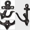 Retro Anchors Shape Iron Wall Hook For Bucolic Homes Decors Heavy Duty Hanging Hooks For Coat Bags Party DIY Decoration