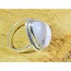 Natural Dendrite Opal Gemstone 925 Solid Sterling Silver Ring Size US-8.5 PG-227