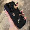 Ein 12 22 32 Niedliche 3D Bär Cartoon Silikonhülle Für Samsung Galaxy A12 A22 M32 4g 5g A03 A03s A21s Weiche Matte Hülle A20s Galaxya12
