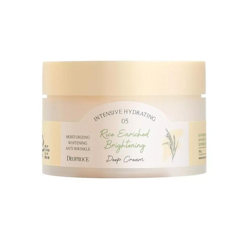 DEOPROCE Осветляющий глубокий крем с рисом 100 г Cream 100g