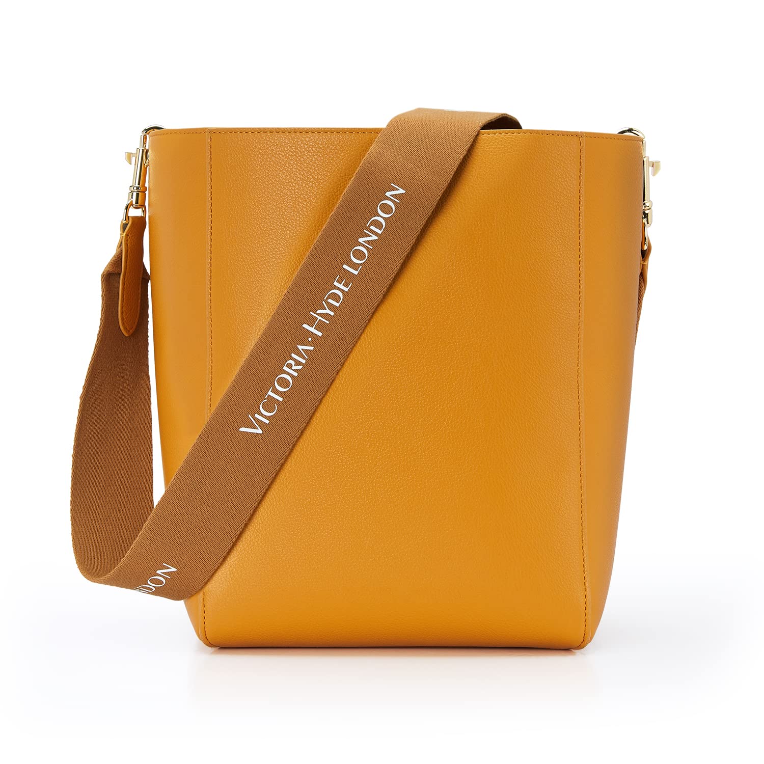 

Shoulder Bag for Large PU A4 Crossbody Going Bag [VICTORIA HYDE] Women, Capacity, Commuting, Bucket-shaped Bag, Leather, Waterproof, Size, Bag, жовтий
