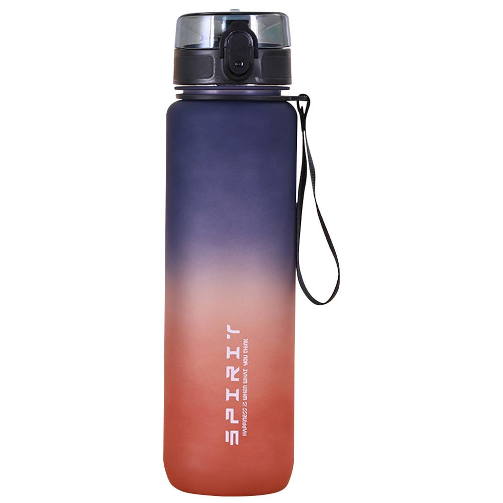 Fitness Sports Water Bottle Leakproof Travel Water Cup Large Capacity Dazzling Color Water Bottle for Fitness Gym Outdoor Sports