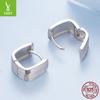 S925 Sterling Silver Wide-Faced Exquisite Ear Buckles Women'S, Urban High-End Earrings Earrings Cross-Border