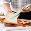 1/4pack Silicone Jar Spatula Long Handle Sourdough Scraper Butter Spatula Multi-functional Household Spare Blade Baking Tools