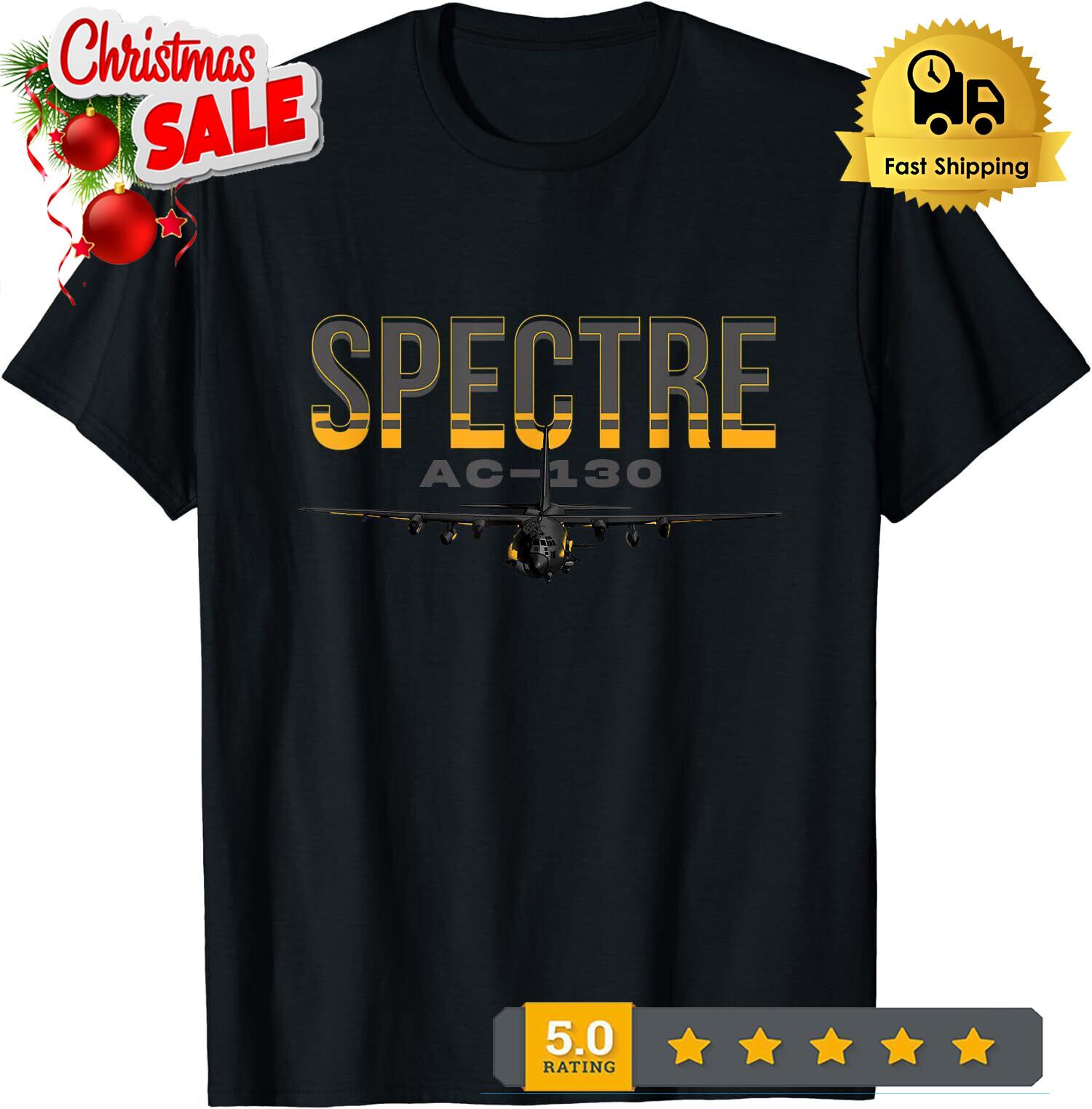 New Limited USA Military Warbird AC130 Gunship Airplane T-Shirt M