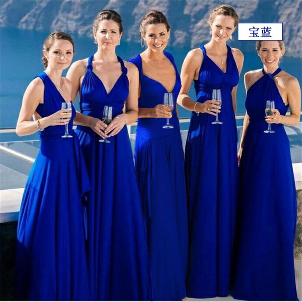 Sexy rückenfreies Modefrauen-langes Kleid ärmelloses lässiges Party-Abendkleid