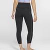 Nike Yoga Luxe Infinalon Ribbed Breathable Fitness Pants Women Pants Black CJ3664-010