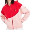 Li Ning X Disney Loose Fit Hoodie Jacket Women Outerwear Cherry-Blossom-Red AWDQ004-2