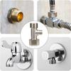 Coated Bidet T Adapter Brass 3 Way Splitter Tee Connector  Bidet