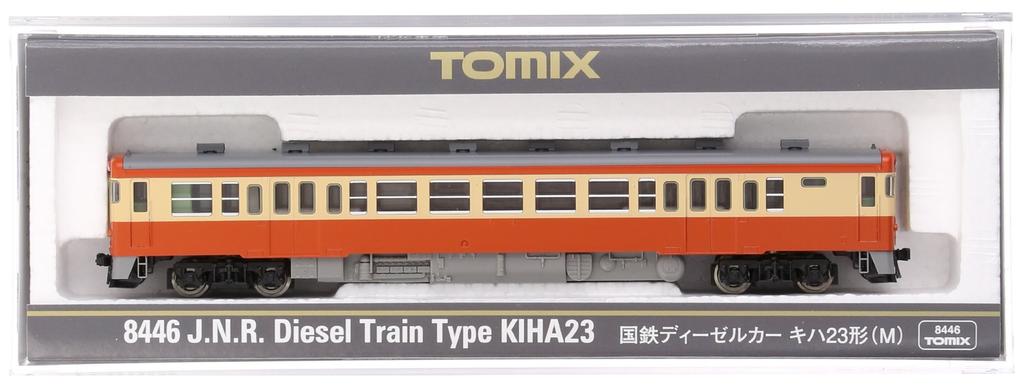 TOMIX N Gauge Kiha 23 M 8446 Railway Model Diesel Car