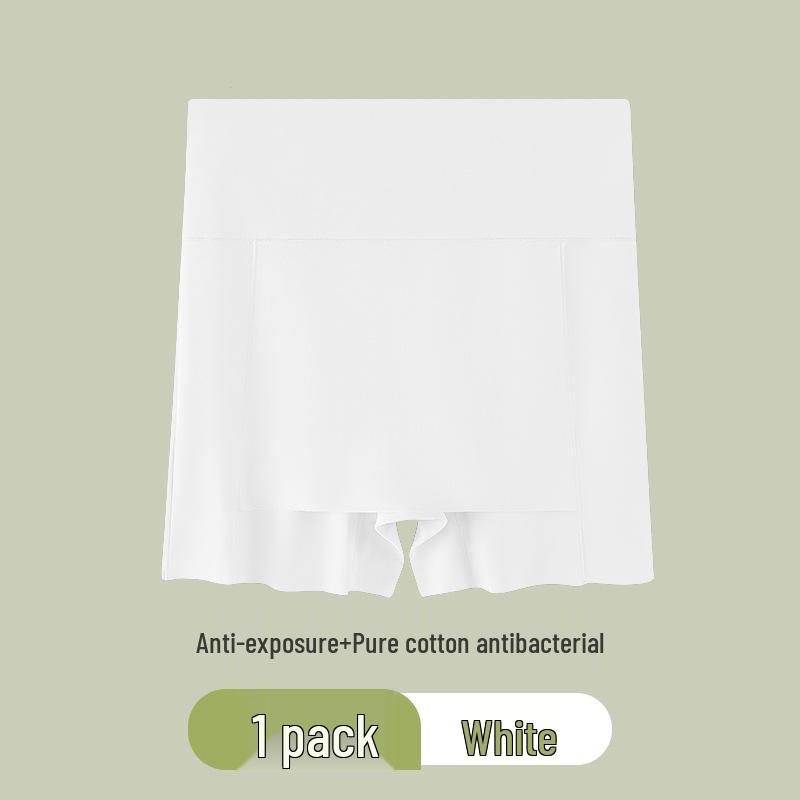 

Ice Silk Seamless Women s Double-Layer Safety Shorts XL [Recommended 120-140 lbs]