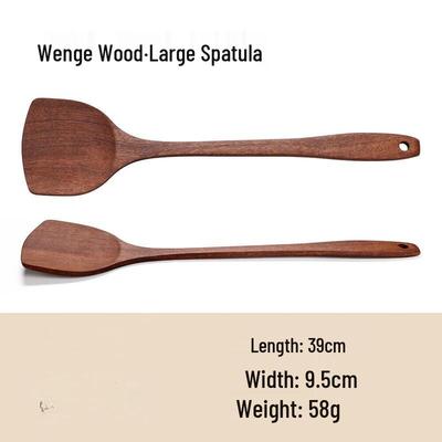 Ebony Wood Wok Spatula
