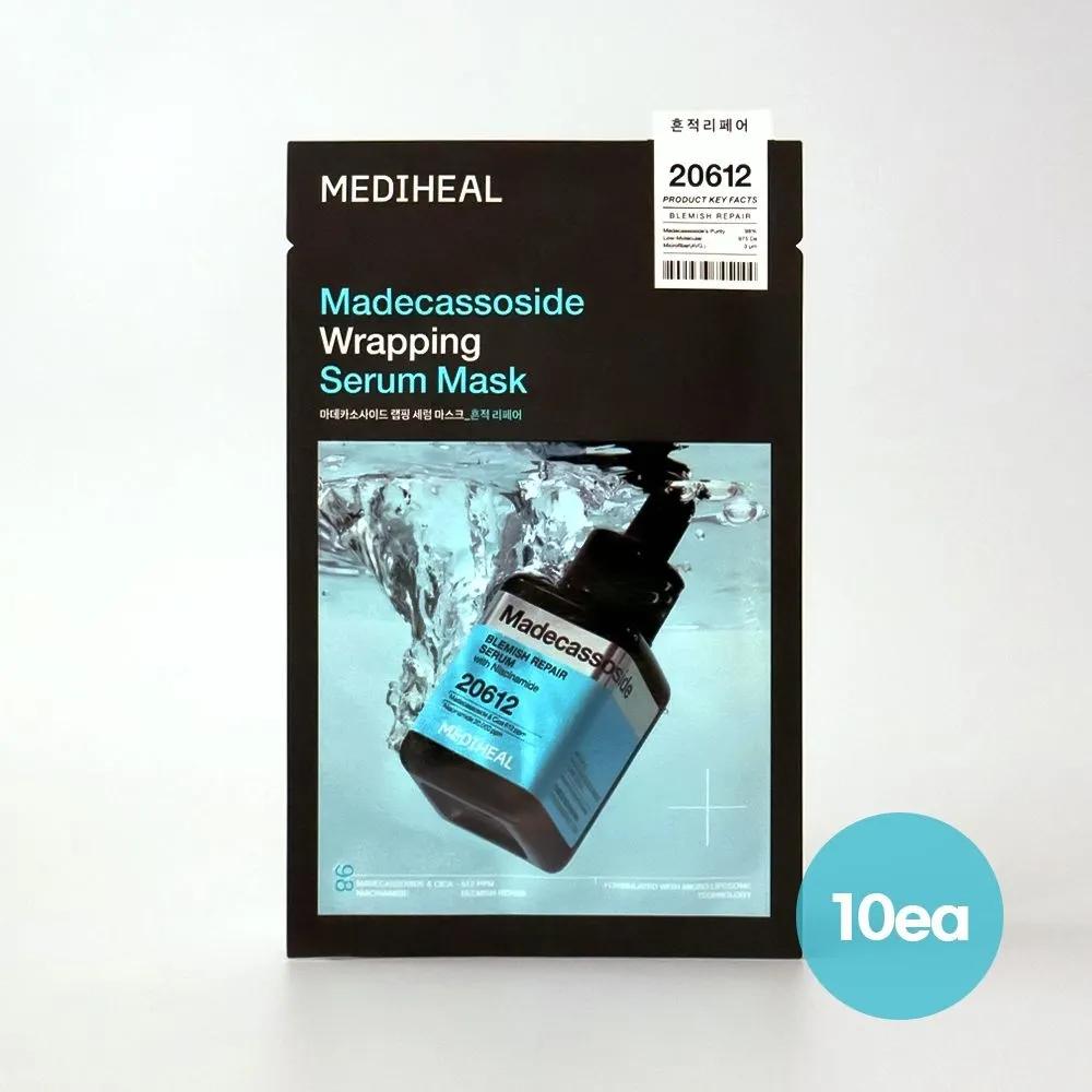 

Mediheal Wrapping Serum Mask 10 Sheets (Madecassoside Blemish Repair)