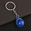 Creative Safety Helmet Keychain Ornaments Bag Hanging Best Wishes Hard Hat Pendant  Key Decor