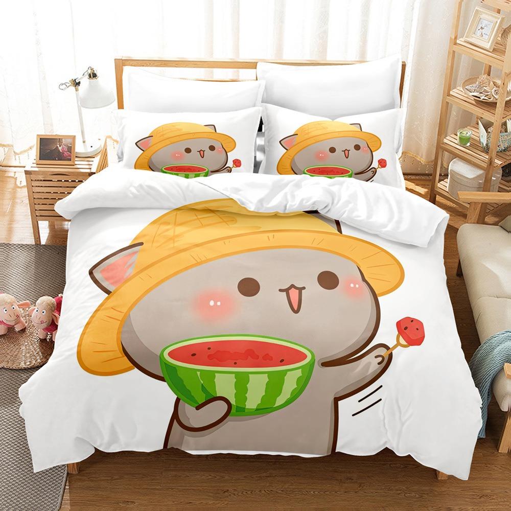 Fashion Technology Printing, 3D Digital Printing, Bedding, Duvet Covers, Pillowcases, Three-piece Sets