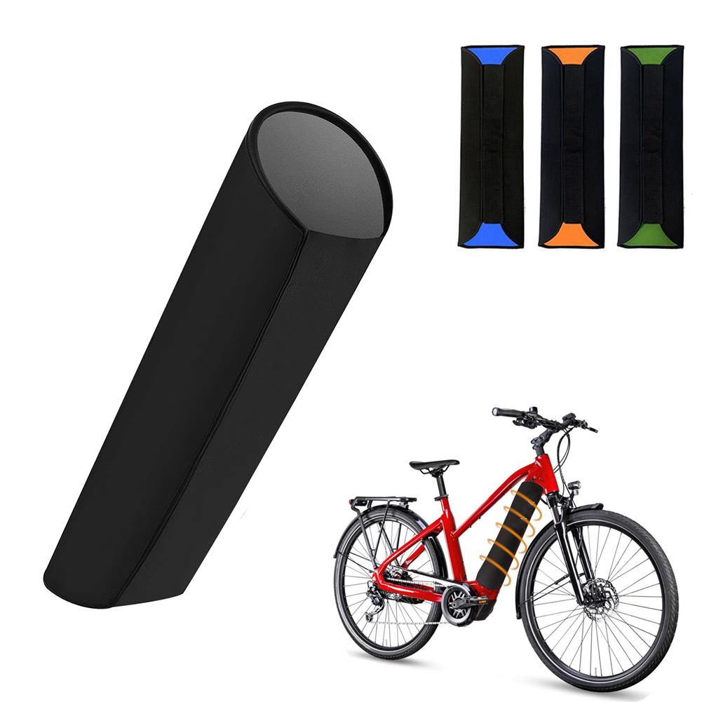E-Bicycle Lithium Battery Cover Bike Frame Anti Cold Dustproof Waterproof Protection Protective Cover Bicycle Accessories