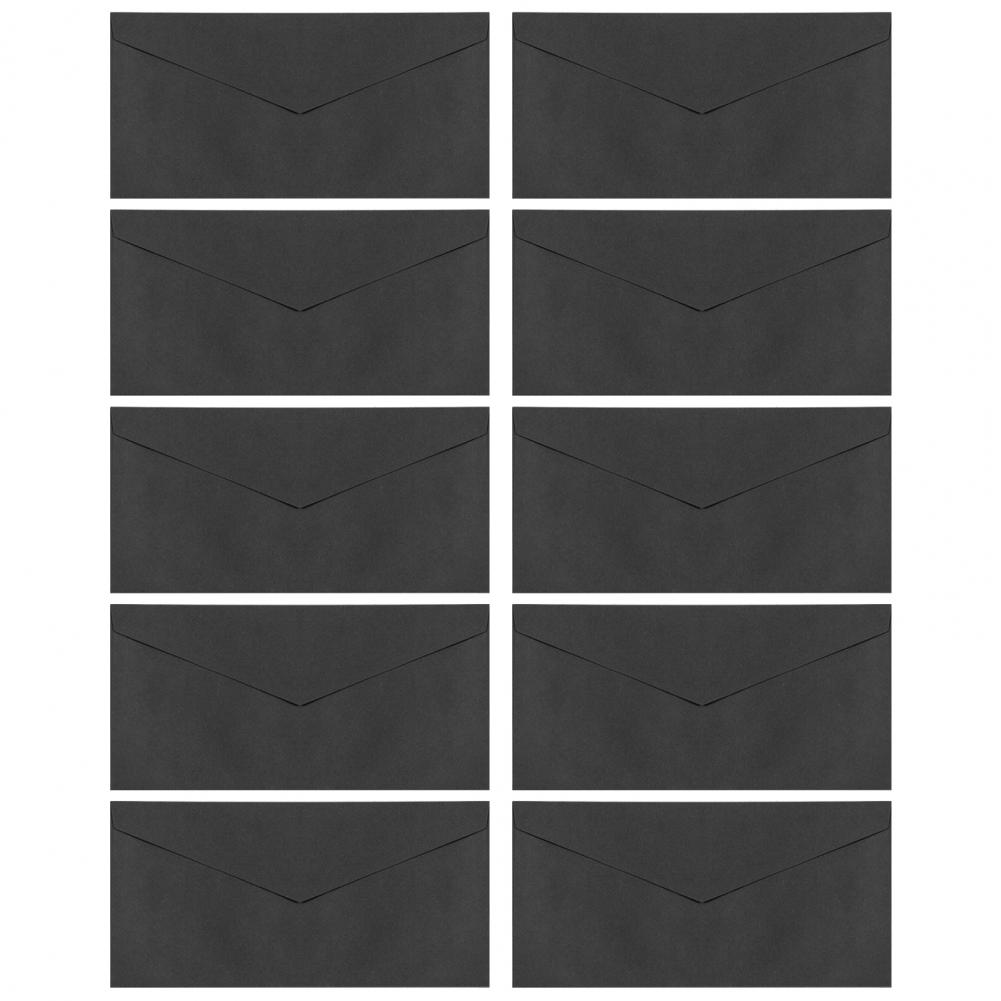 Umschläge aus Kraftpapier im Retro-Vintage-Stil, für Briefpapier, DIY-Scrapbooking, Einladungen, Geschenke, Hochzeitsfeier, Einladungskartentasche, 10 Stück