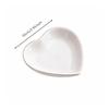Ceramic Jewelry Dish with Gold Rim Shallow for Vanity, Entryway