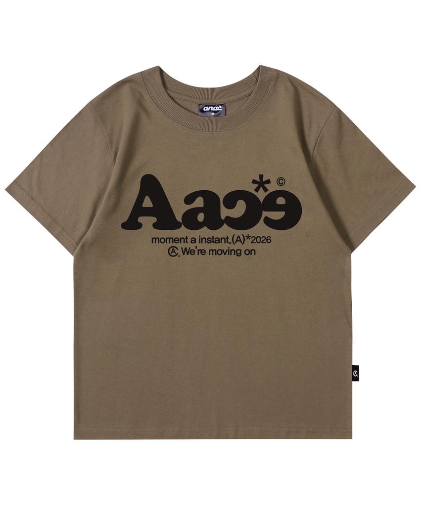 ANOTHER ARCHIVE Women'S Slim Typical Logo Short Sleeve T-Shirt_Charcoal