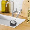 Kitchen Brush Dish Cleaning Tool with Long Handle Skillet Scrubber No Scratch