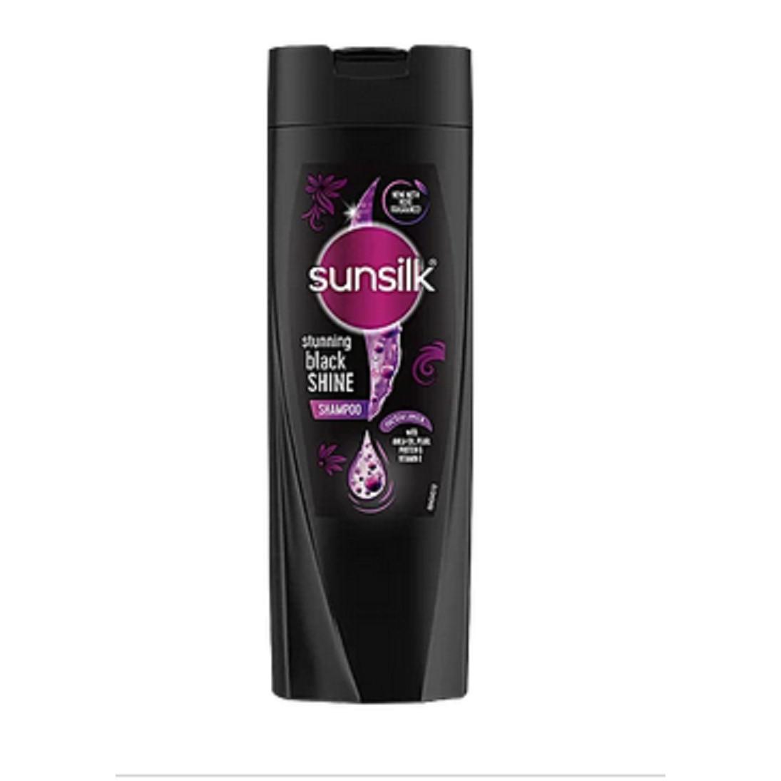 

@ Sunsilk Stunning Black Shine Shampoo For Shine 80ml B872 Zr-2525-60%Off