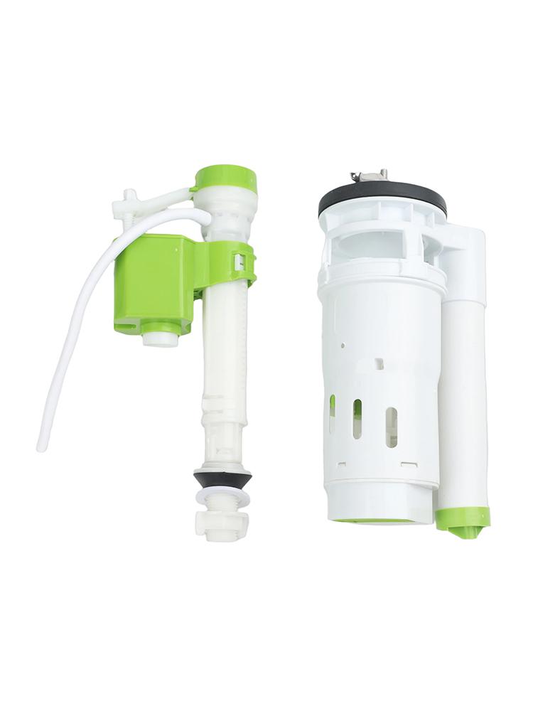 Toilet Fill Valve and Flush Valve Replacement Kit with Adjustable Height for Efficient Water Flow and Leak Proof Design