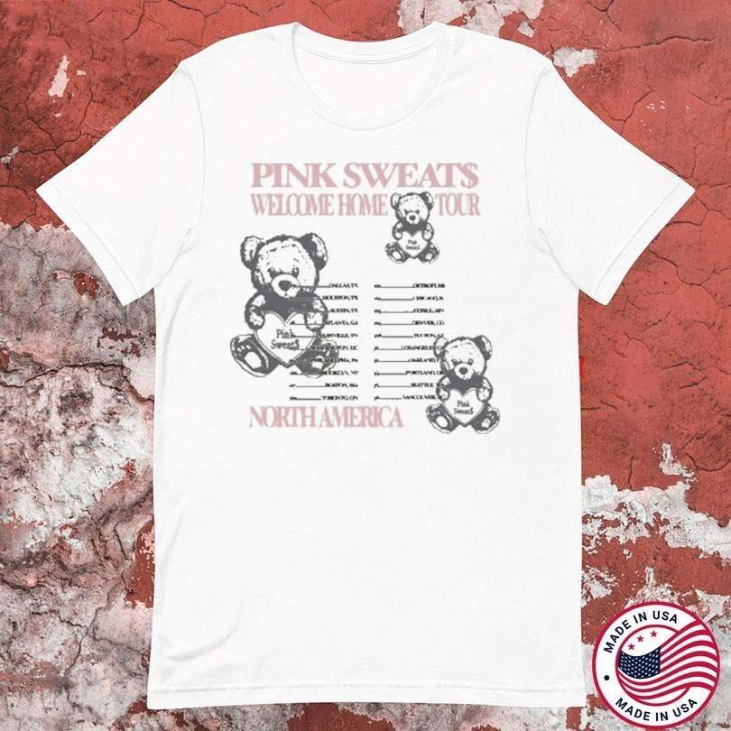 Pink Sweats Welcome Home Tour 2025 Heavy Cotton White S-5XL T Shirt CM647 Unisex T-Shirt XL