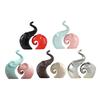 2 Pieces Couple Elephant Statues Collection Table Centerpiece Animal Sculptures for Living Room Office Bedroom Shelf Fireplace